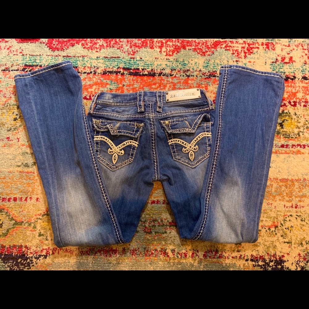 rock revival jeans